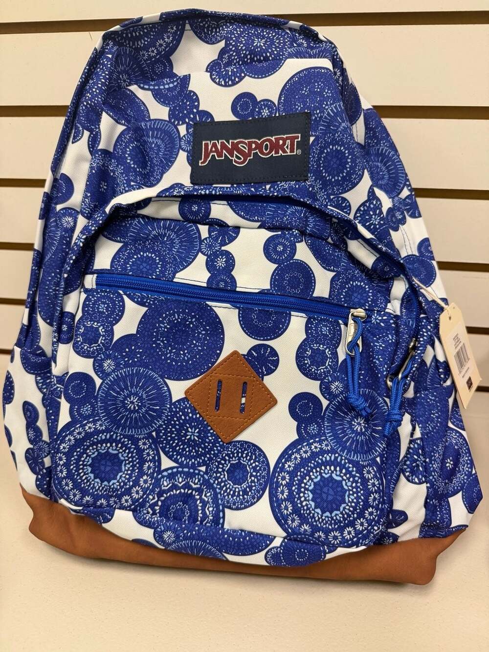JanSport City View Backpack in Lace Bubbles Print  NWT